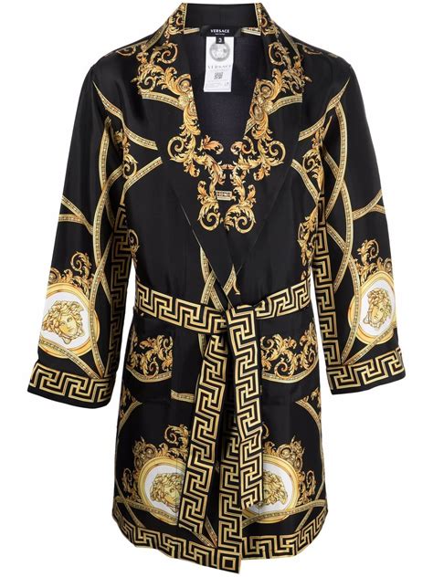 farfetch versace robes.